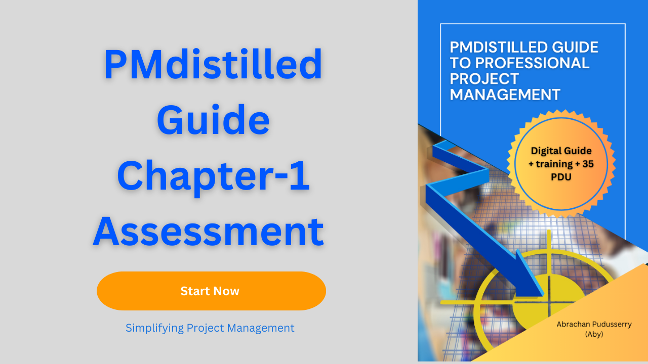 PMdistilled Guide Chapter#1 Assessment